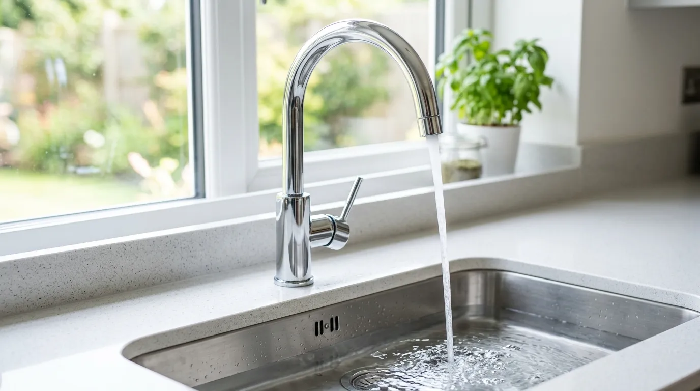 Local Plumbing Master Pros same day plumber fixing a faucet in Mount Juliet, TN